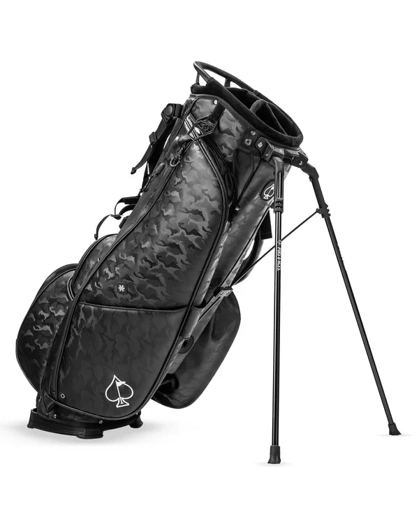 Pins & Aces Player Preferred Golf Bag Black Camo
