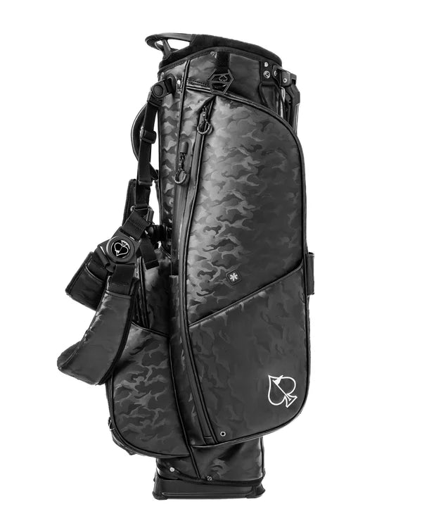 Pins & Aces Player Preferred Golf Bag Black Camo